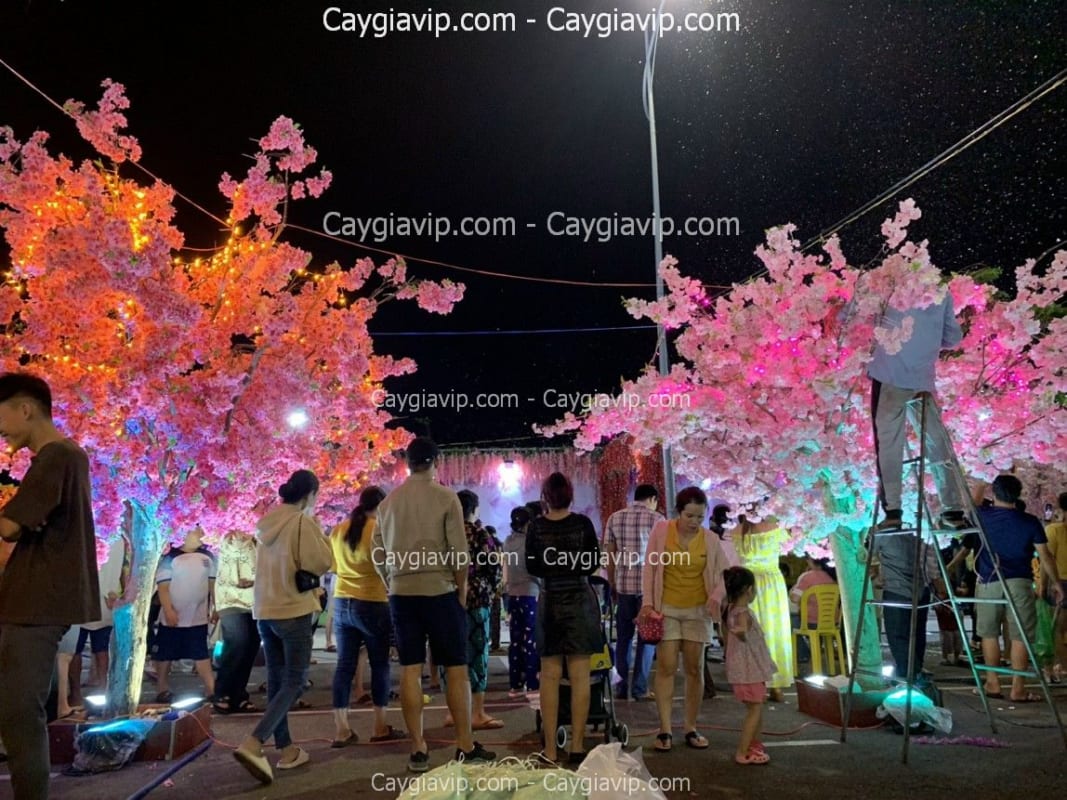 Cho Thuê Cây Hoa Anh Đào Giả Sự Kiện HCM